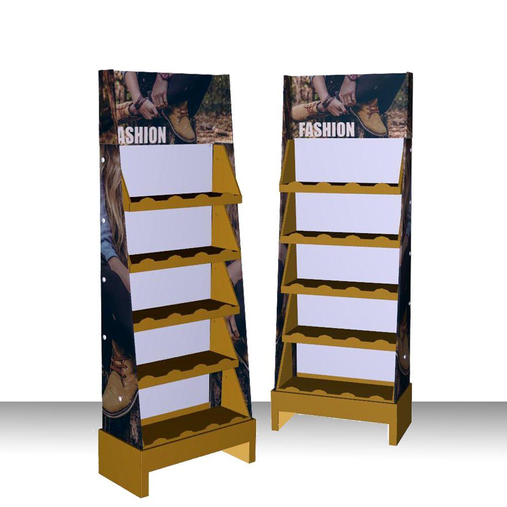 Box à étagères joues inclinées