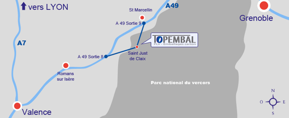 Carte de situation Topembal